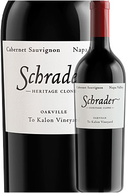 【シュレーダー】 カベルネ・ソーヴィニヨン “ト・カロン・ヴィンヤード, ヘリテージ・クローン” [2023] Schrader Cellars Cabernet Sauvignon Heritage Clone Mondavi To Kalon Vineyard, Oakville, Napa Valley 750ml カリフォルニアワイン ナパバレー赤ワイン