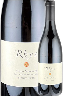 【リース】 ピノ・ノワール “アルパイン・ヴィンヤード” サンタ・クルーズ・マウンテンズ [2019] Rhys Vineyards Pinot Noir Alpine Vineyard, Santa Cruz Mountains 750ml カリフォルニアワイン セントラルコースト赤ワイン