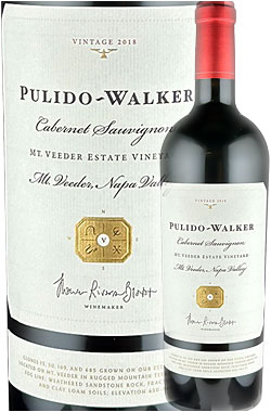 【プリドウォーカー】 カベルネ・ソーヴィニヨン &ldquo;マウント・ヴィーダー&rdquo; ナパ・ヴァレー [2019] Pulido-Walker Cabernet Sauvignon Mount Veeder Estate, Napa Valley 750ml カリフォルニアワイン ナパバレー赤ワイン｜カリフォルニアワインあとりえ