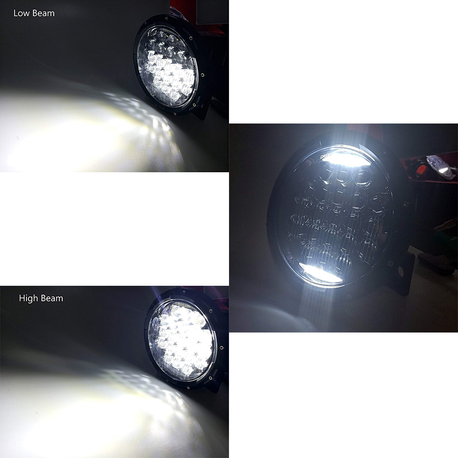 引出物-5-599 ライト LED ヘッドライト 7インチ ヘイローフォグライト