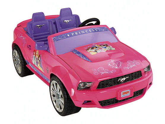 mustang electric toy car
