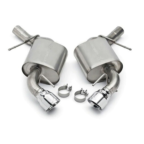 16y- カマロ 6.2L アクスルバック エキゾーストアップグレードマフラー ポリッシュチップ付き SS V8|キャルウイングパーツ店