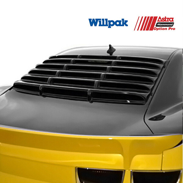 10-15y カマロ クーペ WILLPAK ウィルパック ウインドルーバー スムースタイプ ABS