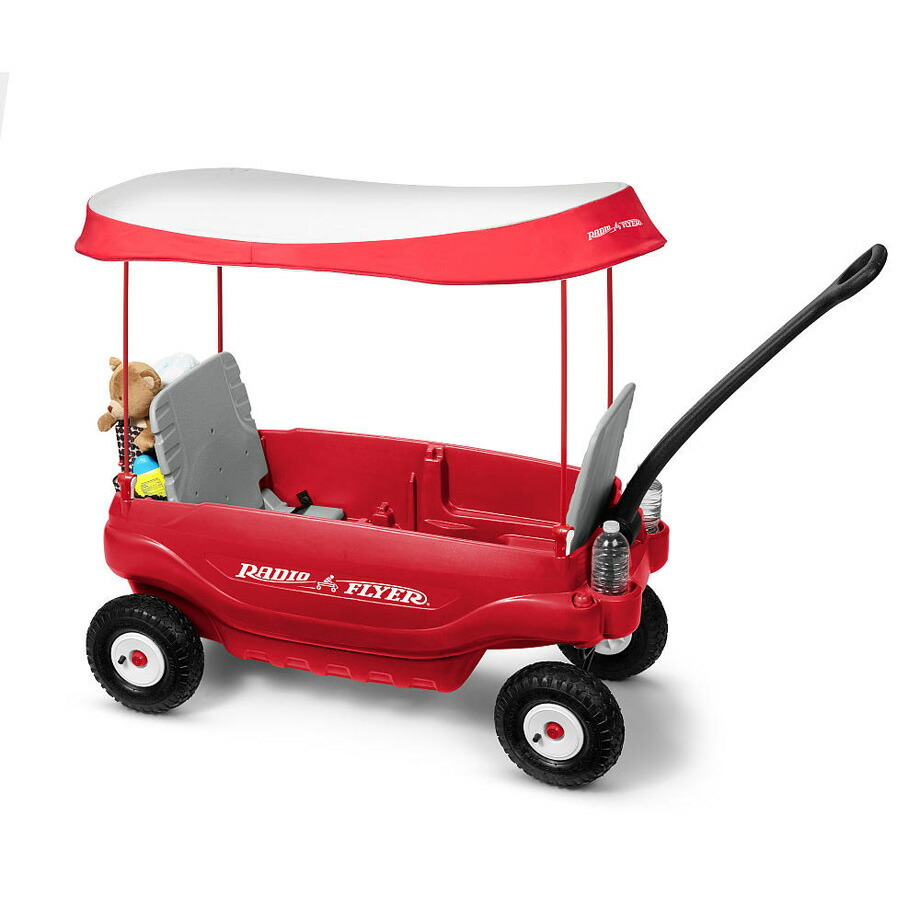 ラジオフライヤー　 RADIO FLYER 一輪車 楽天市場】RADIO FLYER ラジオフライヤー舵取り機能付き4輪