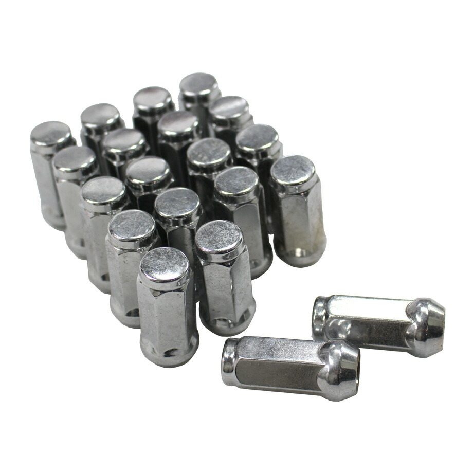 直営店に限定 【送料無料】ハマー H2 8穴 32pcs スパイクナット M14×1.5 黒 - その他