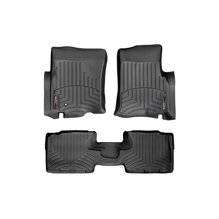03-06y ナビゲーター フロアライナーセット ウェザーテック ブラック 3PC|キャルウイングパーツ店
