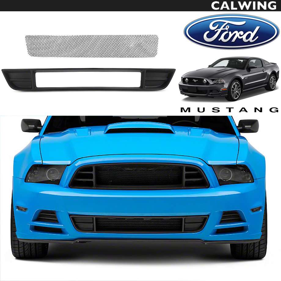 楽天市場】13-14y フロント アッパーグリル セルヴィニ |マスタング