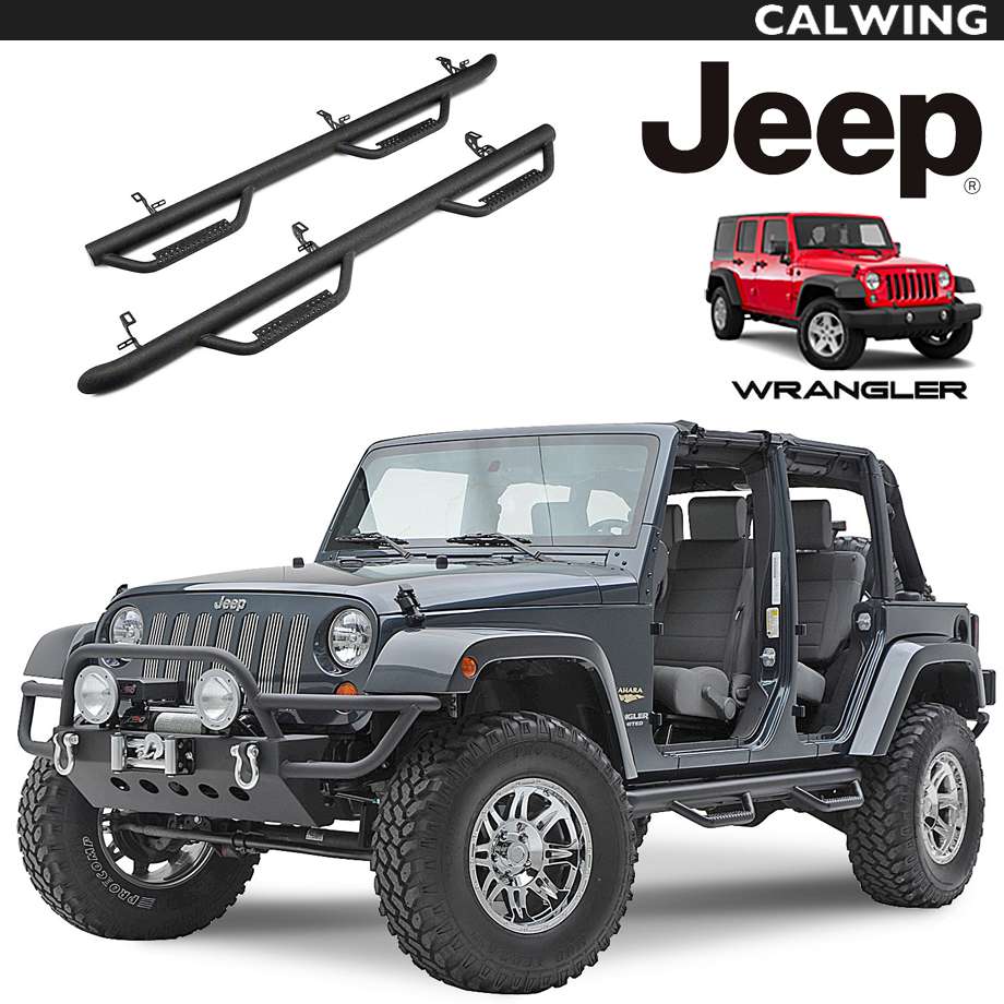 Jeep JKラングラー サイドステップ JEEP JK ラングラーアンリミテッド用 ULTIMATE サイドステップ | 輸入