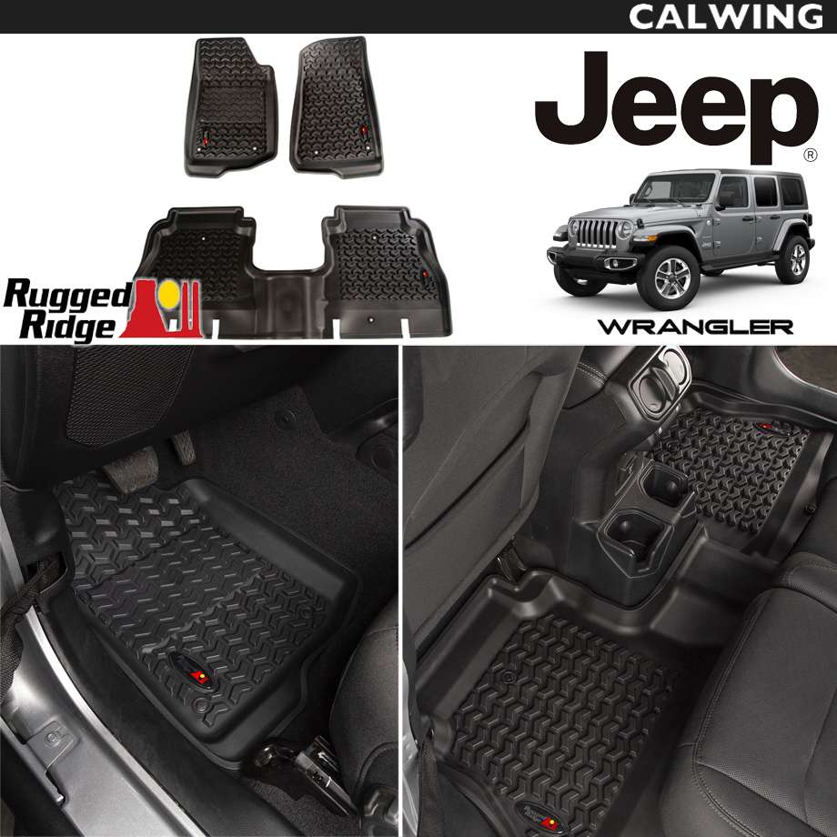 楽天市場】【 JEEP 純正 】ラバーマット JL ラングラー 4ドア 右