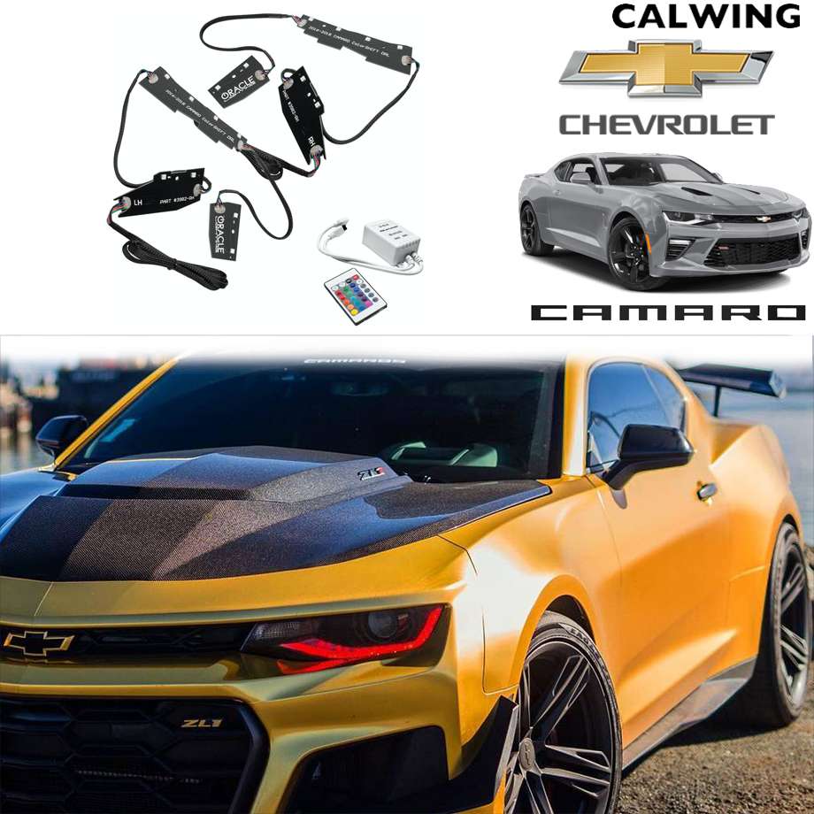 楽天市場 Chevrolet シボレー Camaro カマロ 16y 18y カラーシフト Led デイライト Drl アップグレードキット Oracle オラクル アメ車パーツ キャルウイングパーツ楽天市場店