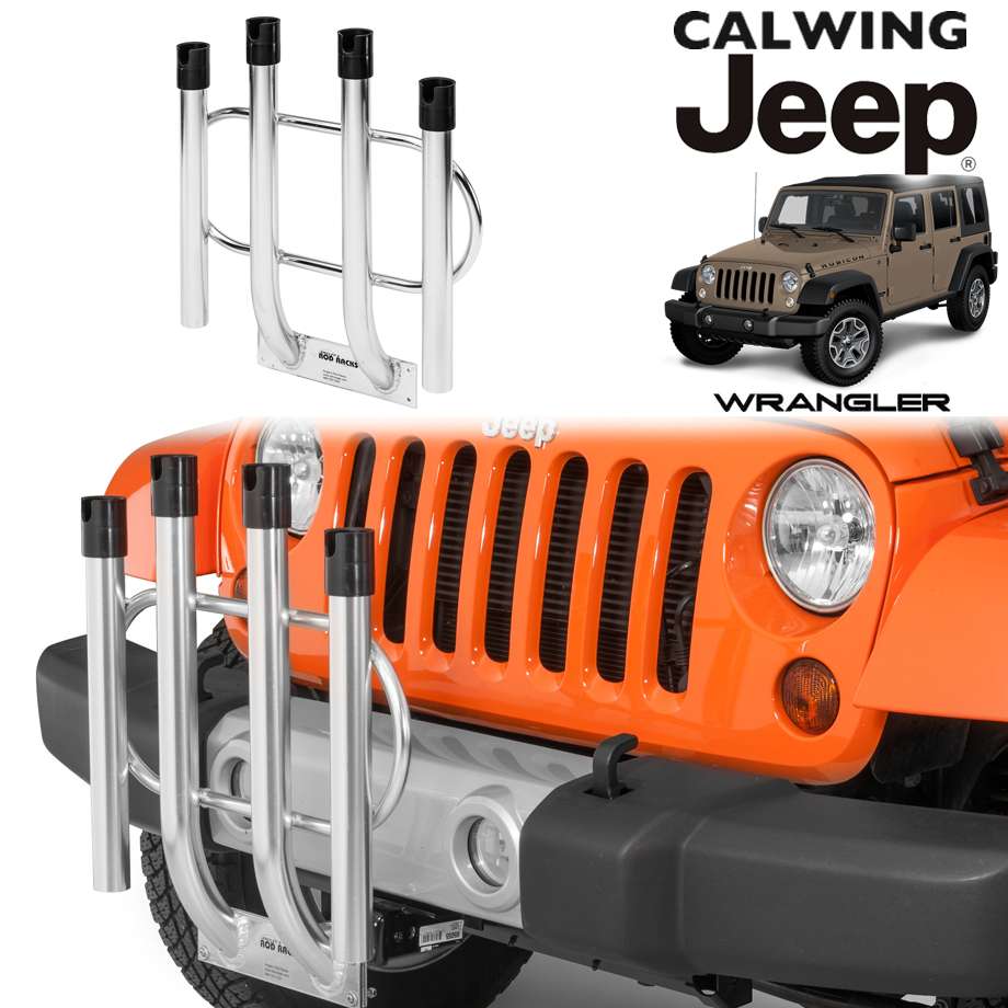 楽天市場】07y- ラングラー JK JL | アルミニウムロッドラック 6