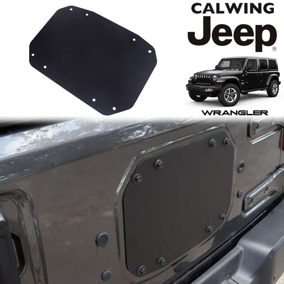Jeep ラングラー JK リアゲートパネル JKラングラーにリアゲートパネル取り付け | 4×4クレイズ 4x4CRAZE 大阪