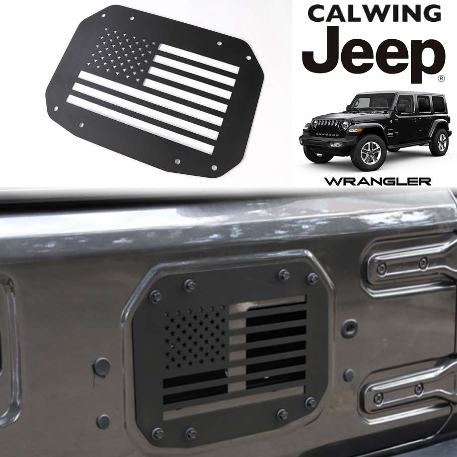 格安人気 18y ラングラー Jl メタルテールゲートカバー Usフラッグ 星条旗 背面カバー リア 在庫有 Www Juguetesdidacticos Com Mx