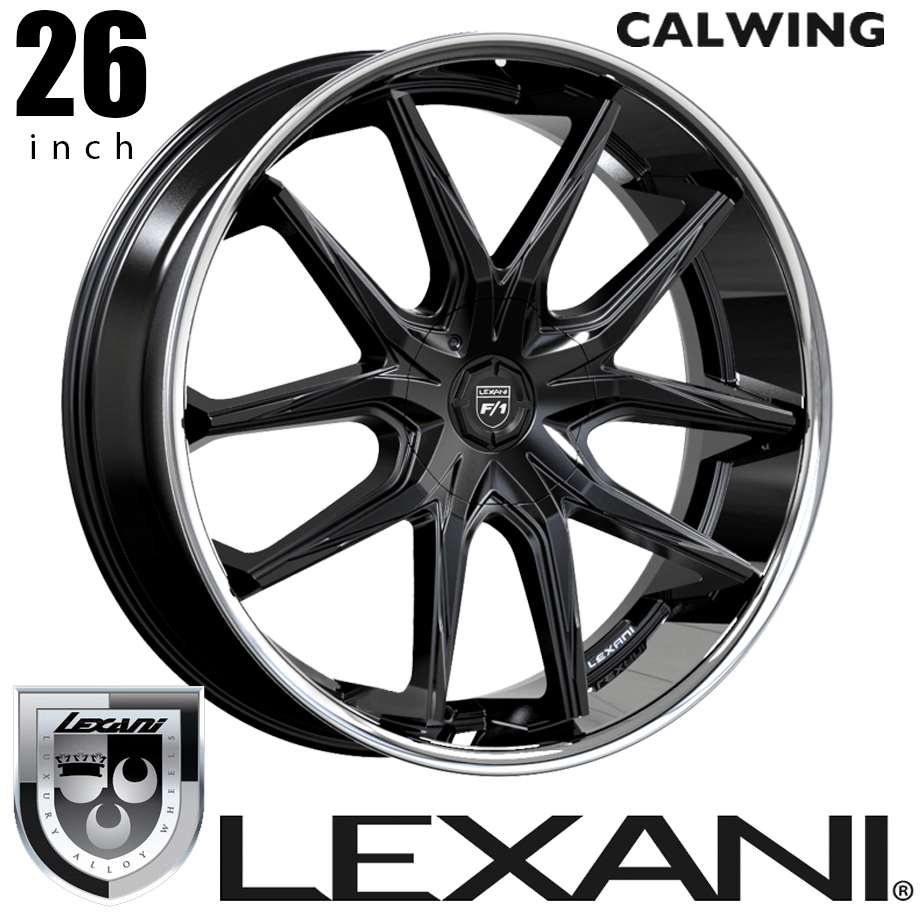 年間定番 26インチ Lexani レグザーニ Avenue SMS 26x10j ホイール 4本