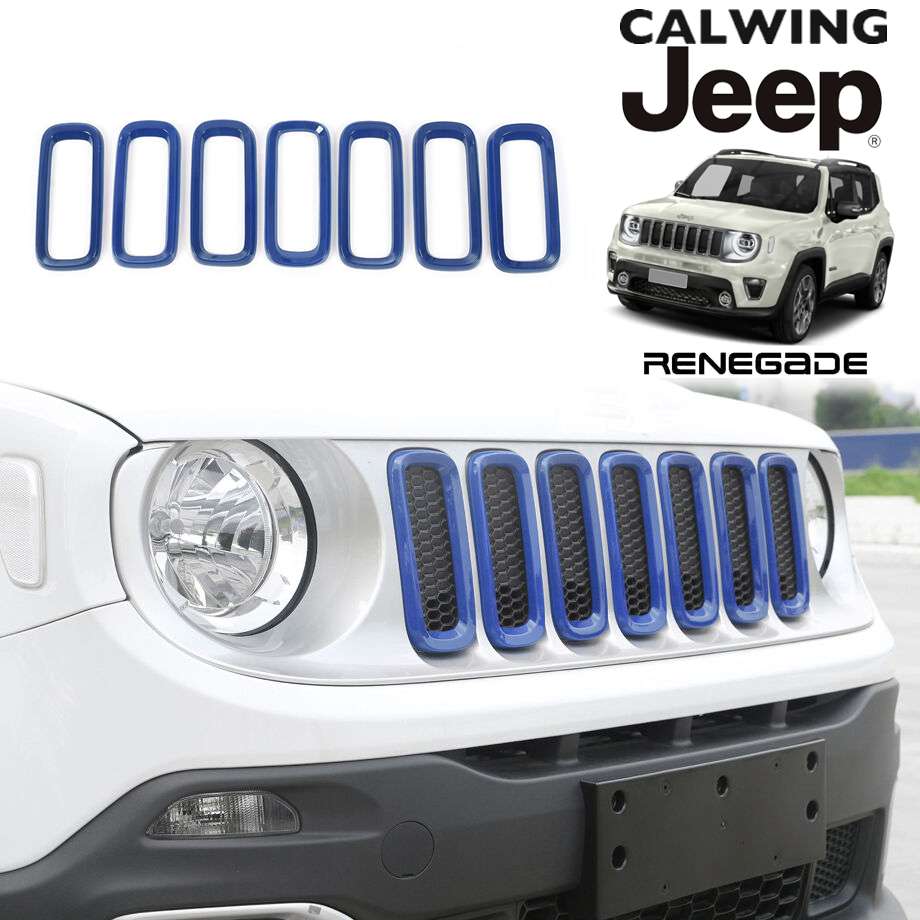 楽天市場】15-18y ジープ jeep レネゲード | フロントグリル