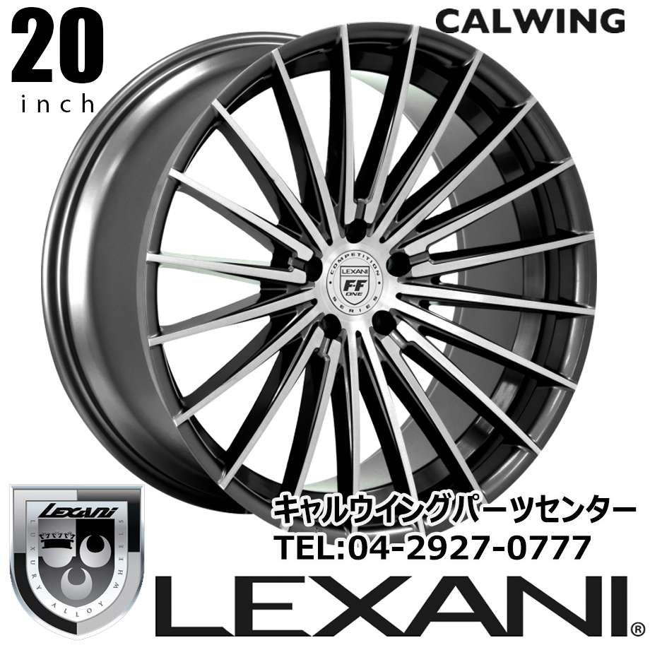 楽天市場 ホイール レクサーニ Ressa ブラックマシン インチ タイヤホイール4本セット キャルウイングパーツ楽天市場店