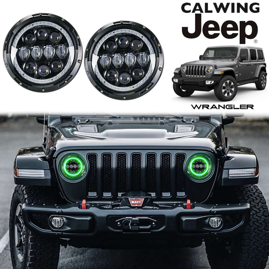 お気に入り ライト ランプ Jl ラングラー 18y 150w10プロジェクター Rgb Ledリング Drl 7インチ Ledヘッドライト