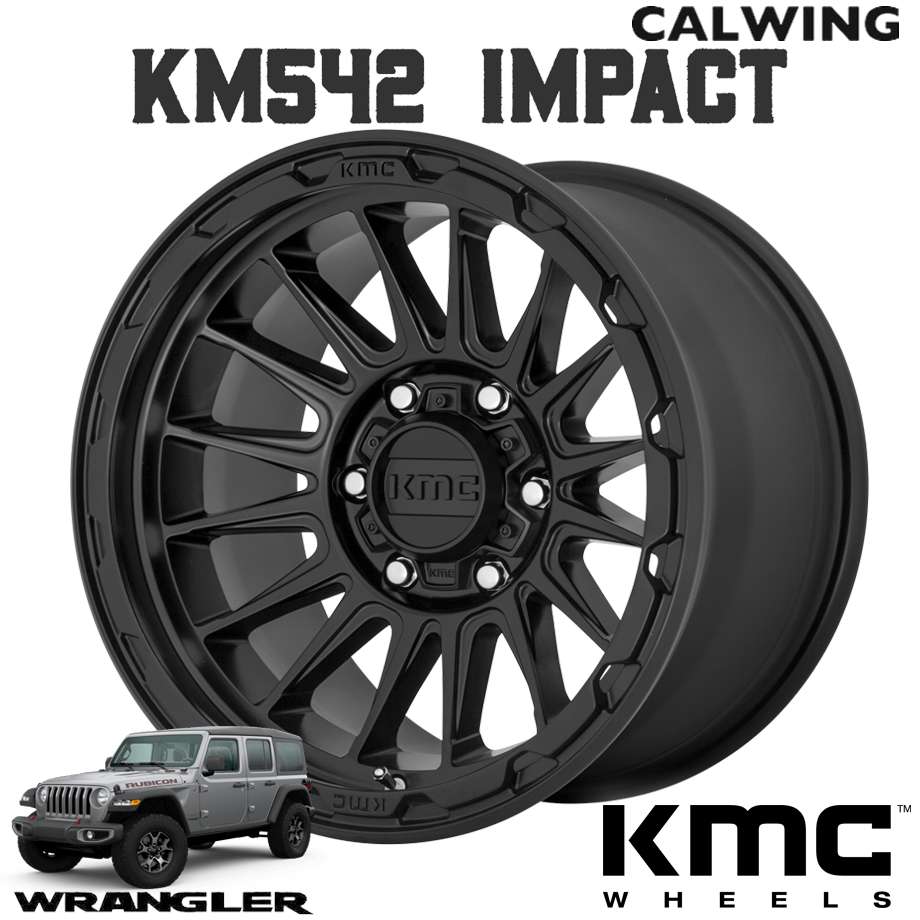 楽天市場】07y- ジープ ラングラー JK JL | ホイール KM542 IMPACT 
