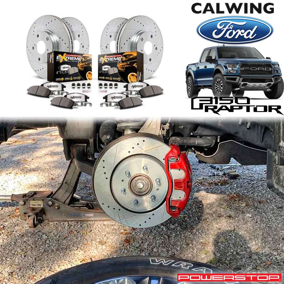 18y- F150 ラプター | ブレーキパッド&ローターセット Z36 フロント&リア POWERSTOP/パワーストップ｜キャルウイングパーツ店 65,582円