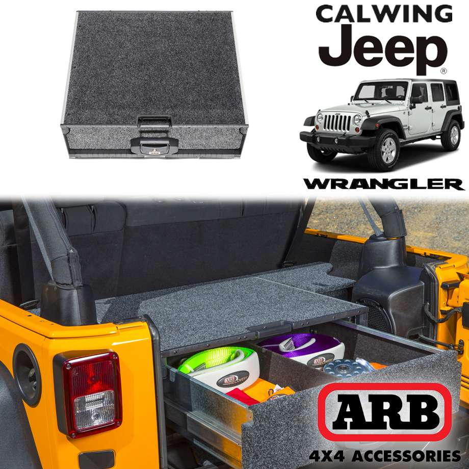Jk 07y Jl サブウーファー無し車 ラングラー 車内収納 ホルダー 07y その他 カーゴストレージ ローラードローワー ローラートップ付 Arb キャルウイングパーツ店