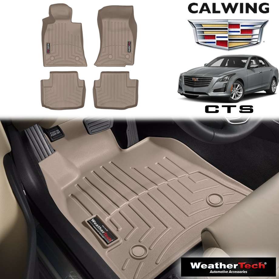 15y- CTSセダン 16y- CTS-V AT車 | フロアマット フロアライナー タン ウェザーテック｜キャルウイングパーツ店