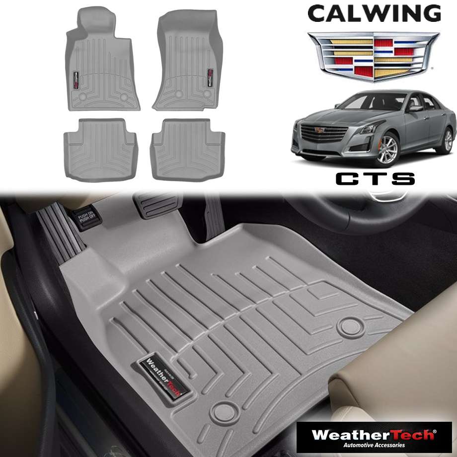 15y- CTSセダン 16y- CTS-V AT車 | フロアマット フロアライナー グレー ウェザーテック|キャルウイングパーツ店