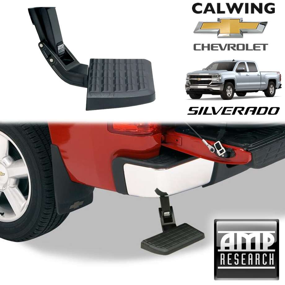 14-18y シルバラード | フリップダウン ベッドステップ AMP|キャルウイングパーツ店