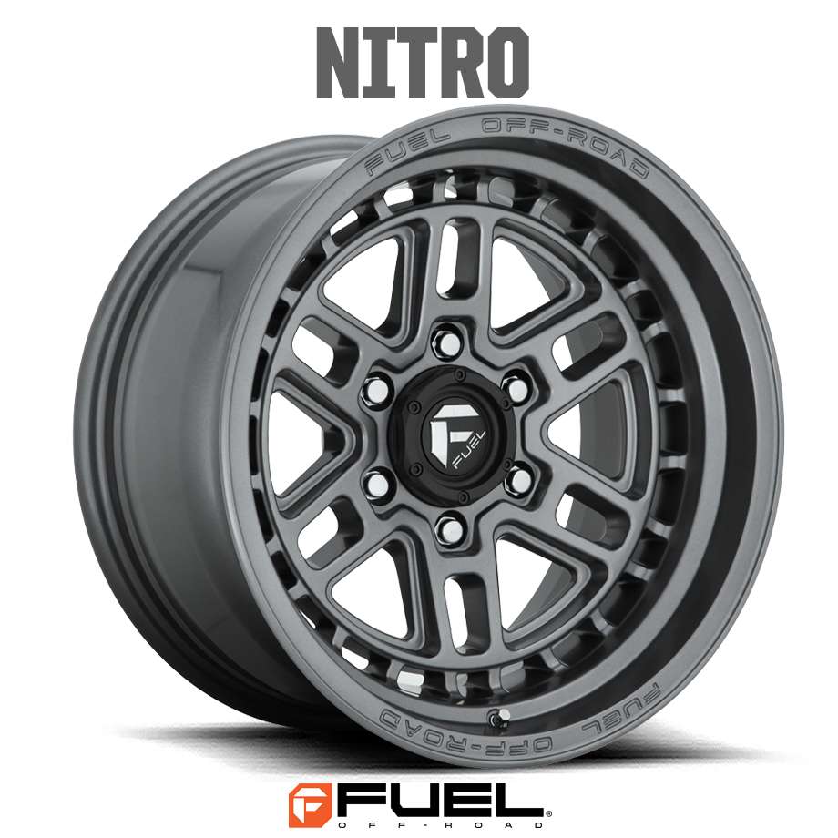 F150 ラプター | ホイール NITRO D668 マットガンメタル 6H-135 20x9J+20 1本 FUEL OFF-ROAD フューエル