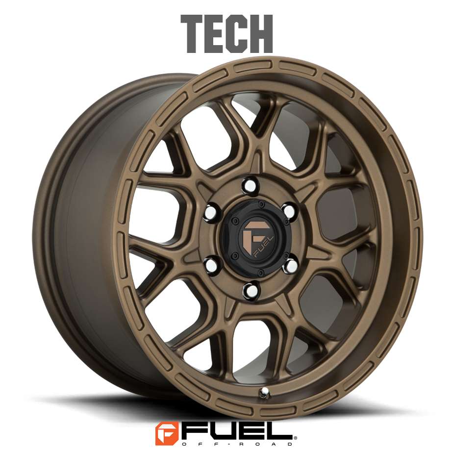 F150 ラプター | ホイール TECH D671 マットブロンズ 6H-135 20x9J+20 1本 FUEL OFF-ROAD フューエル