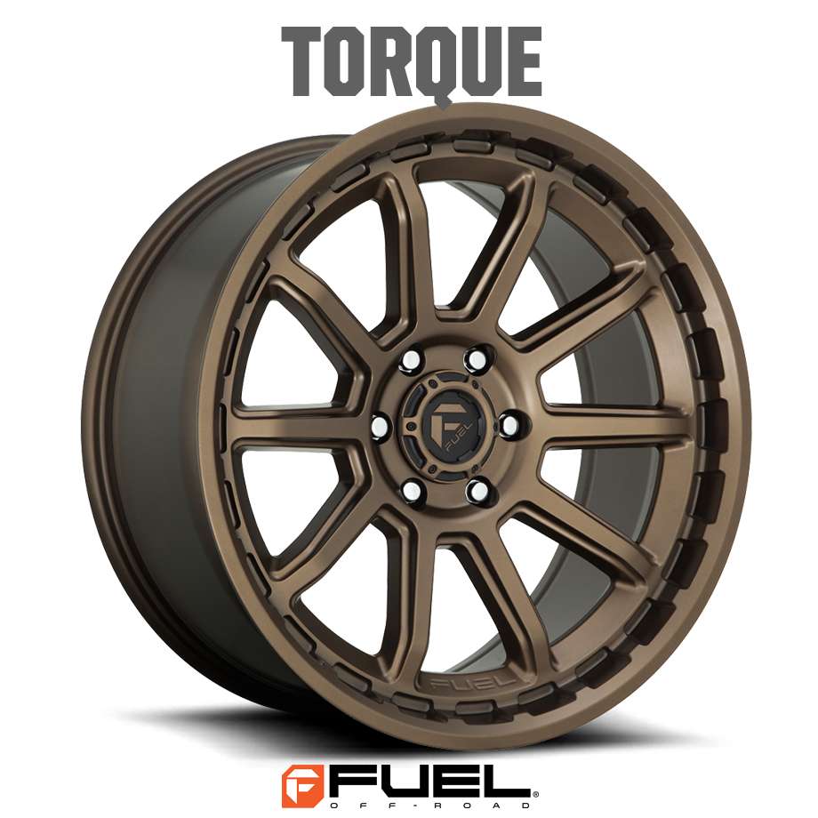 F150 ラプター | ホイール TORQUE D690 マットブロンズ 6H-135 20x9J+20 1本 FUEL OFF-ROAD フューエル｜キャルウイングパーツ店