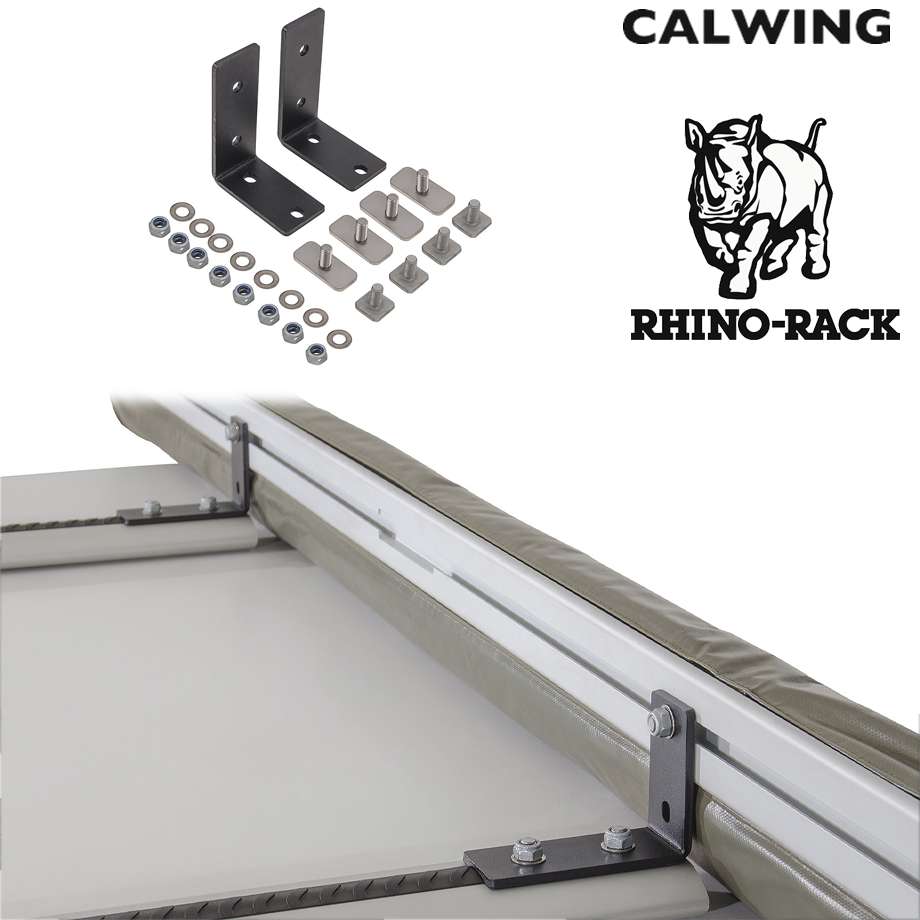 楽天市場】【RHINO-RACK】 BATWING AWNING BRACKETS ライノ