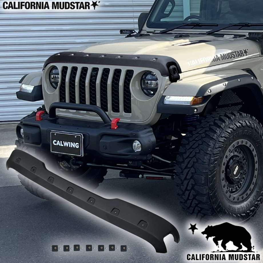 MOPAR 純正品 ジープ JLラングラー バグガード MOPAR純正 バグガード ボンネットガード フードプロテクター