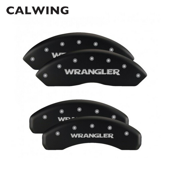 【楽天市場】0715y ジープ ラングラー JK ブレーキキャリパーカバー ジープ ラングラー JKロゴ マットブラック 4PC：キャル