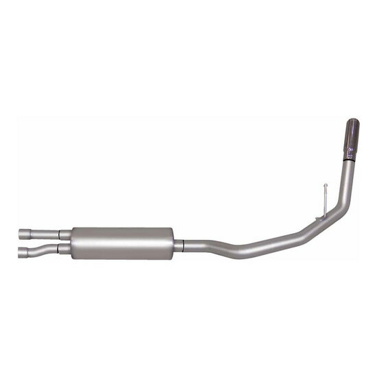 エスカレード マフラー ギブソンマフラー 車用品 シングル スウェプトサイド マフラー音聴けます パーツ 02ｙ 06ｙ アメ車 パーツ キャルウイングパーツ店