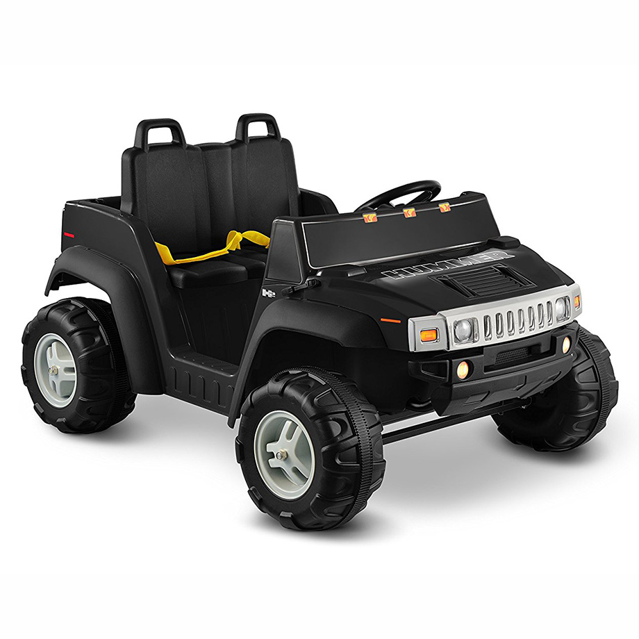 年間定番 おもちゃ 子供 ブラック H2 電動 ハマー 外遊び 乗り物 12V 乗用 モデル 乗用玩具・三輪車