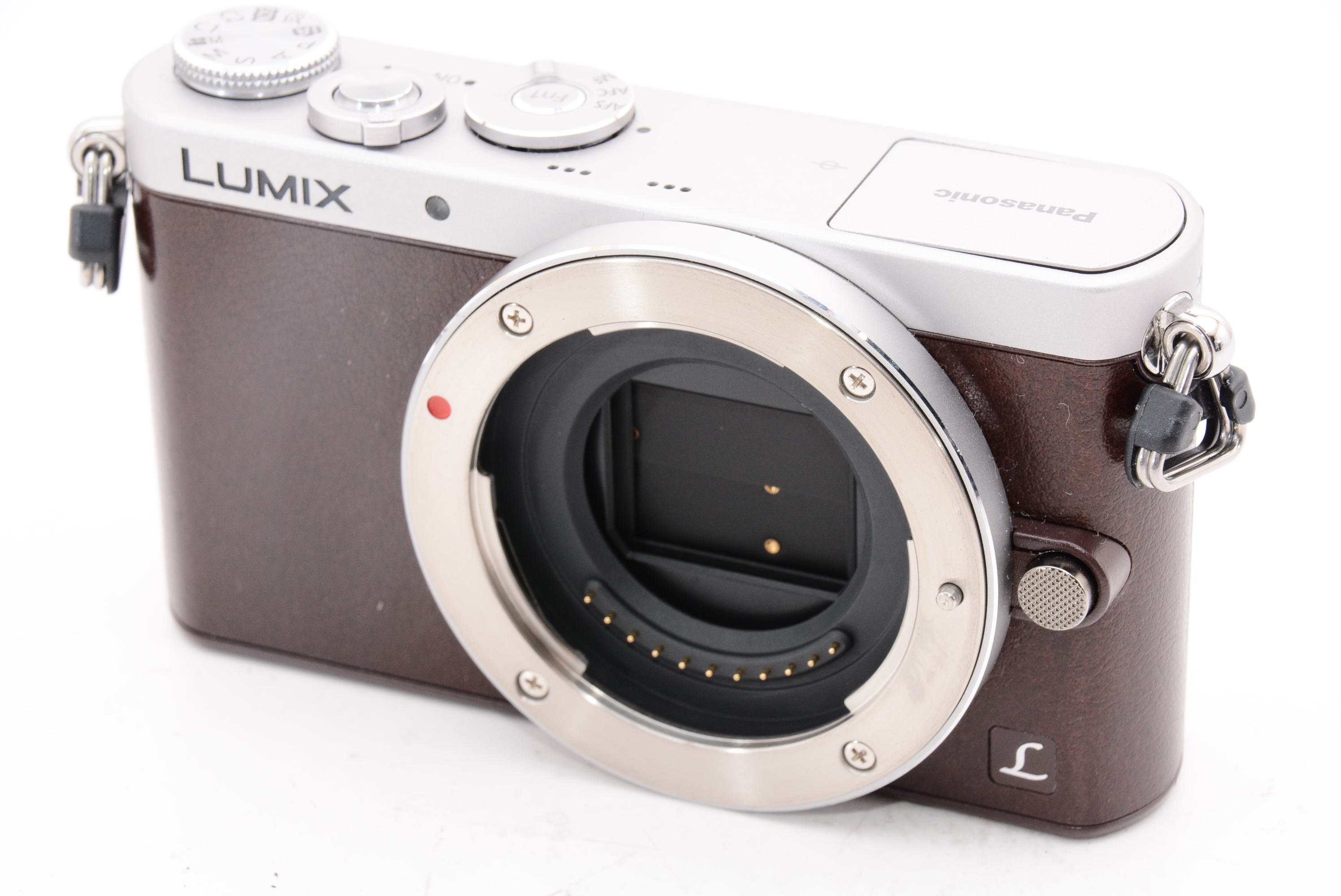 Panasonic Lumix DMC-GM1S ブラウン 電源レバー欠損 - デジタルカメラ