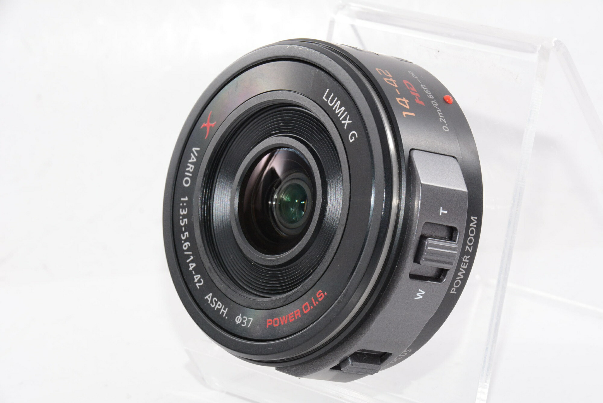 【中古】【押し出し特上級】パナソニック ルミックス G X Vario PZ 14-42粍/F3.5-5.6