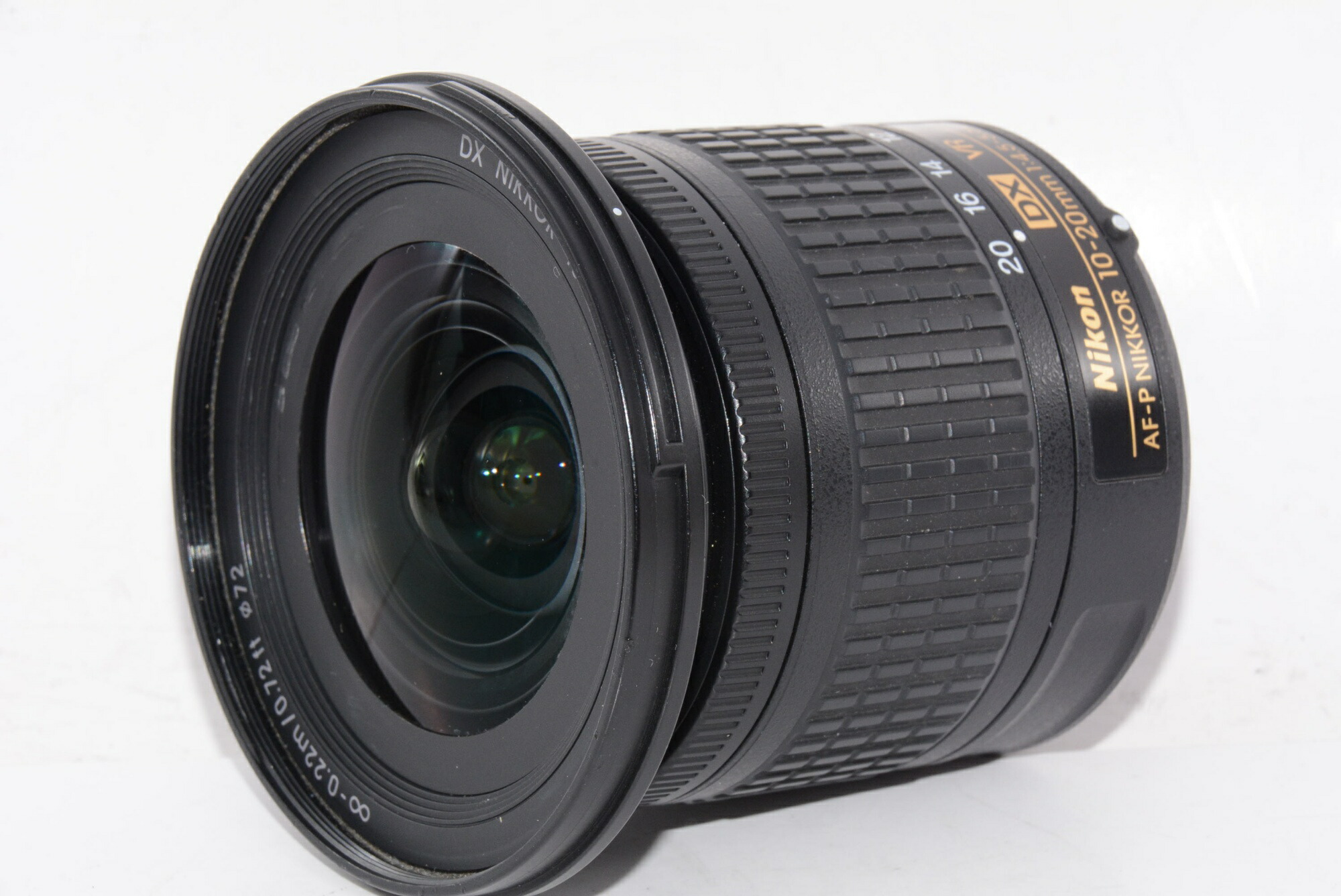 【中古】【見せ掛け並級】Nikon 広角望遠レンズ AF-P DX NIKKOR 10-20粍 f/4.5-5.6G VR ニコンDX初期化専用