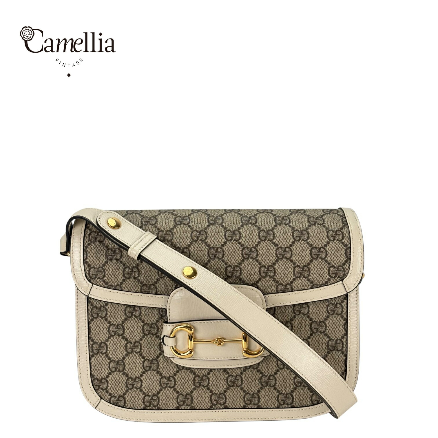 新品未使用 GUCCI グッチ ホースビット1955 ツーウェイ グッチ GGスプリーム ホースビット 1955 2WAYハンドバッグ