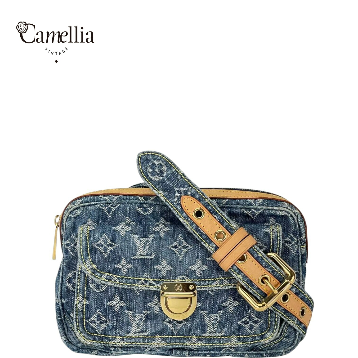 楽天市場】【バッグ】LOUIS VUITTON ルイ ヴィトン モノグラムデニム