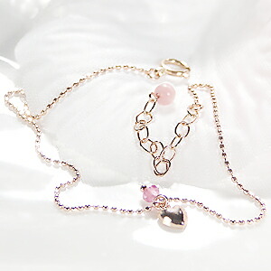 楽天市場】ピンクトルマリン ハート ダイヤモンド リング K18PG