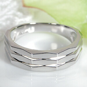 本物の 指輪 リング Pt プラチナ 指輪 マリッジリング リング Pt900 プラチナリング 送料無料 代引手数料無料 刻印無料 品質保証書付 4月誕生石 幾何学模様シンプルペアリング ペアリング カップル 結婚指輪 レディース Pt 地金リング Www Dgb Gov Bf