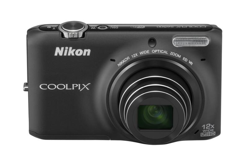 【中古】Nikon デジタル写真機 COOLPIX S6500 光学12倍望遠レンズ Wi-Fi相応う かっこ良い黒いこと S6500BK