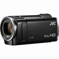 【中古】ビクター JVC SD対応 フルハイビジョンビデオカメラ(クリアブラック) GZ-E77-B