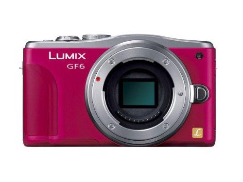 【中古】 パナソニック ルミックス ミラーレス一眼カメラ ルミックス GF6 ボディ レッド DMC-GF6-R 当店保証30日間 人気 ミラーレス 一眼レフ 交換レンズ カメラ