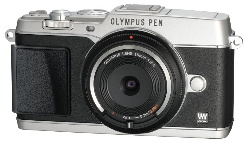 【中古】 OLYMPUS マイクロ一眼 PEN E-P5 ボディ(ボディキャップレンズ BCL-1580セット) シルバー E-P5 BODY SLV 当店保証30日間 人気 ミラーレス 一眼レフ 交換レンズ カメラ