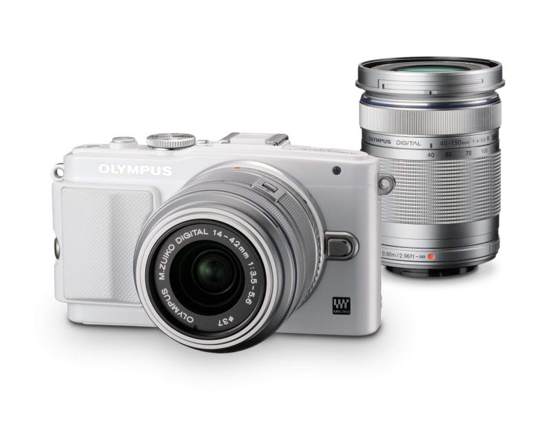 【中古】OLYMPUS ミラーレス一眼 PEN Lite E-PL6 ダブルズームキット ホワイト E-PL6 DZKIT WHT