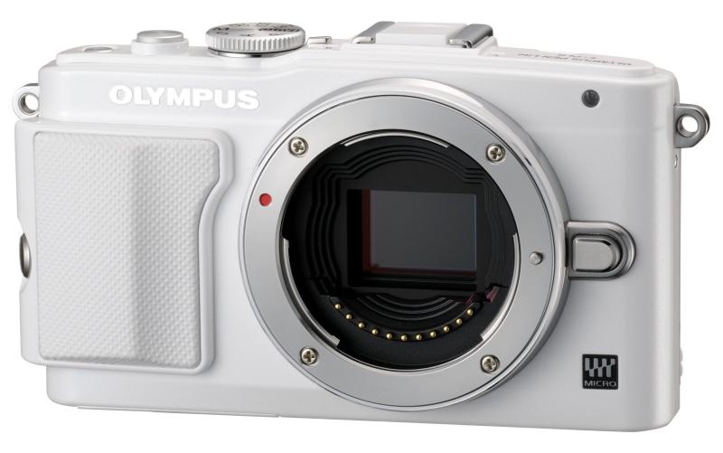 【中古】OLYMPUS 鏡鑑受け答え一眼 PEN Lite E-PL6 上半身 白いこと E-PL6 BODY WHT