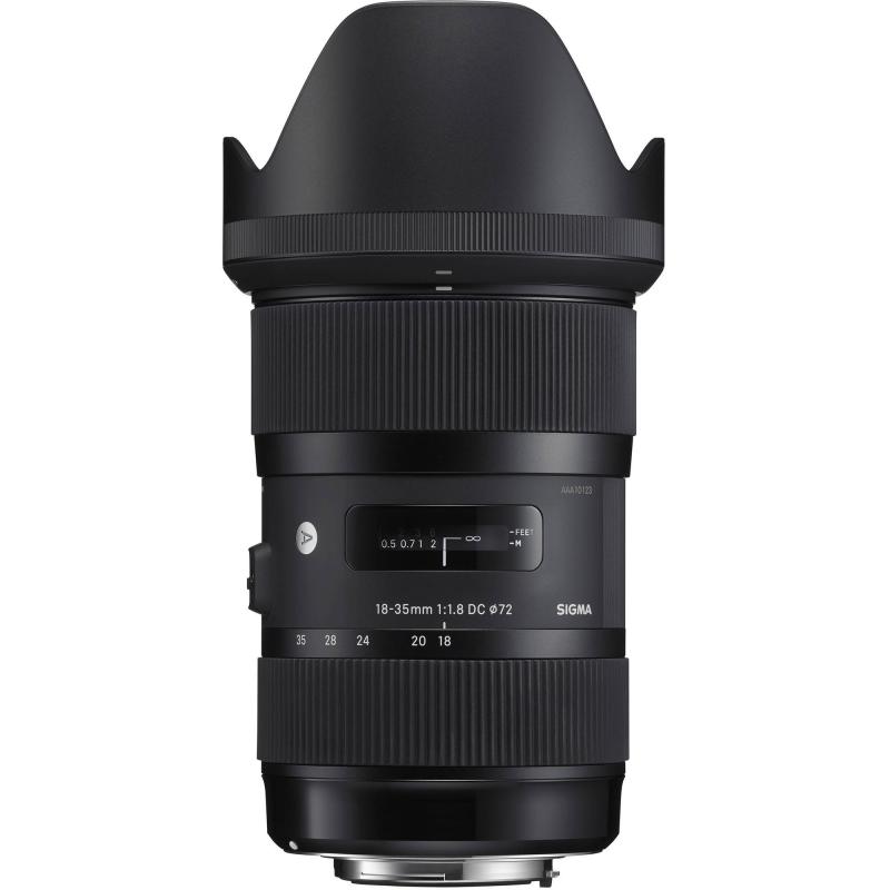 【中古】SIGMA 標準ズームレンズ 18-35mm F1.8 DC HSM ソニー用 APS-C専用
