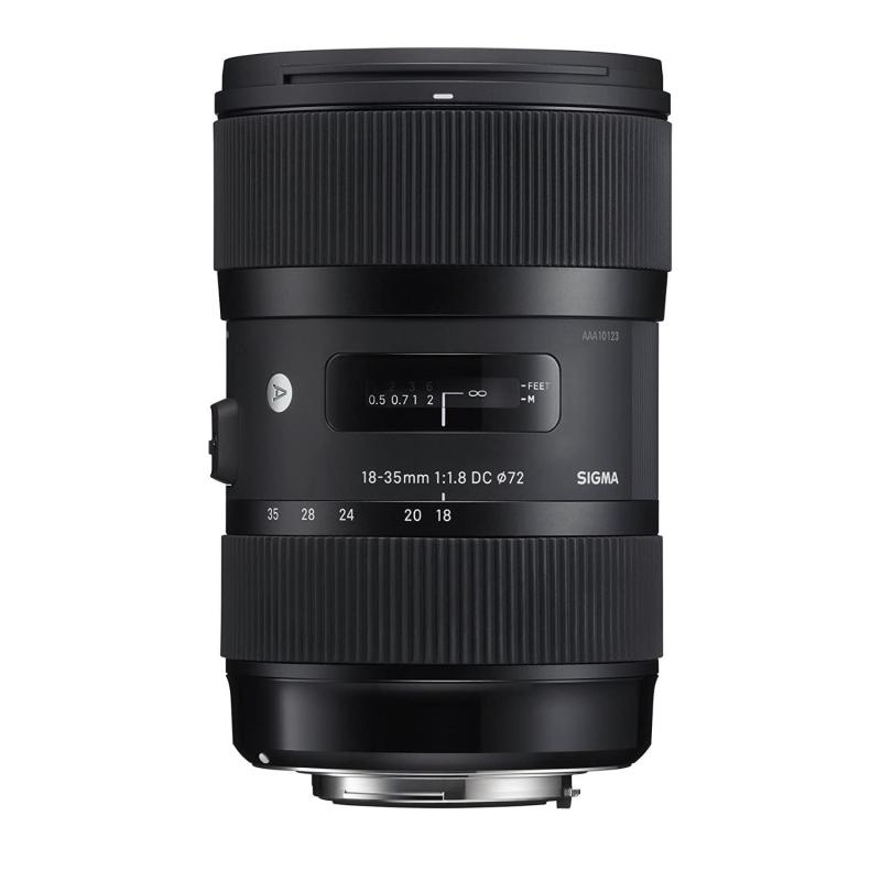 【中古】シグマ (Sigma) 水晶体 18-35粍 F1.8 DC HSM Canon キヤノン EF-Sマウント 望遠レンズ 標準尺度 APS-C 一眼二眼レフ用 Art 写真機 水晶体一揃いの道具 一眼二眼レフ 鏡鑑受け答え 中古 一般受け 高画質